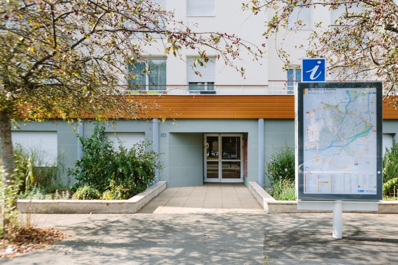 南特L'Idylle : T2 De Standing Avec Parking - Gare/Cite Des Congres/Lieu Unique公寓 外观 照片